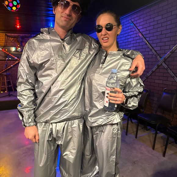 Silver Matching Tracksuits - Picture 3 of 8